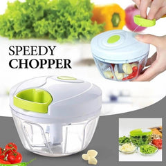 Manual Hand Pull Rope Grinder Kitchen Vegetable Chopper