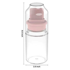 Glass Oil Brush Bottle