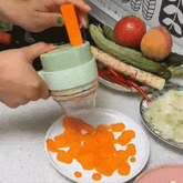 4 in 1 Handheld Electric Vegetable Cutter & Chopper