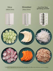 Multi-function Hand Rotary Vegetable Cutter